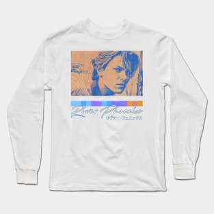 River Phoenix // 90s Aesthetic Fan Design Long Sleeve T-Shirt